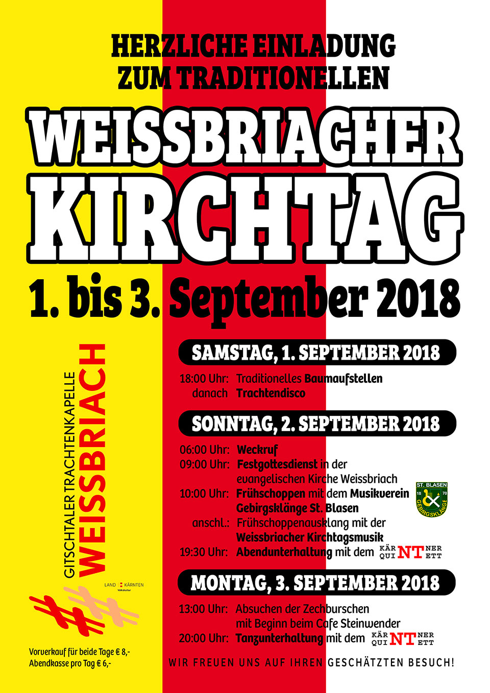Kirchtag in Weißbriach